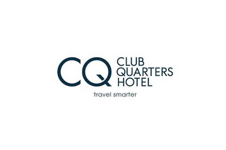 CQ CLUB QUARTERS HOTEL TRAVEL SMARTER logo