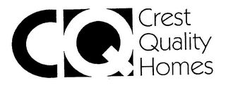 CQ CREST QUALITY HOMES logo