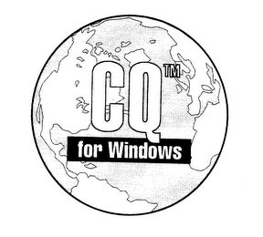 CQ FOR WINDOWS logo
