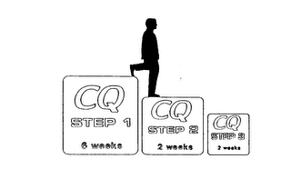 CQ STEP 1 6 WEEKS CQ STEP 2 2 WEEKS CQ STEP 3 2 WEEKS logo