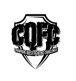 CQFC CHAMPIONS QUEST FIGHTING CHALLENGE logo