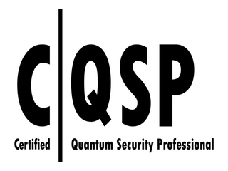 C|QSP CERTIFIED QUANTUM SECURITY PROFESSIONAL logo