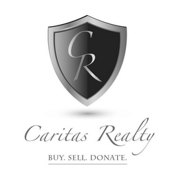 CR CARITAS REALTY BUY. SELL. DONATE. logo