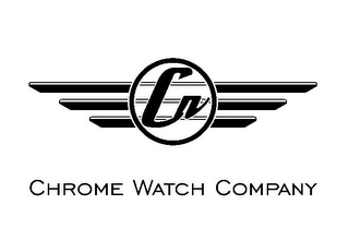CR CHROME WATCH COMPANY logo