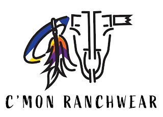 CR C'MON RANCHWEAR logo