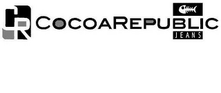 CR COCOA REPUBLIC JEANS logo