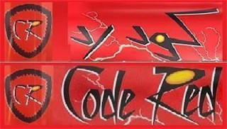 CR CODE RED logo