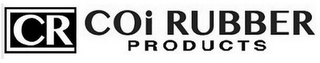 CR COI RUBBER PRODUCTS logo