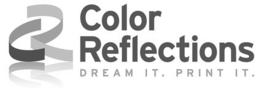 CR COLOR REFLECTIONS DREAM IT. PRINT IT. logo