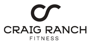 CR CRAIG RANCH FITNESS logo
