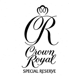 CR CROWN ROYAL SPECIAL RESERVE logo