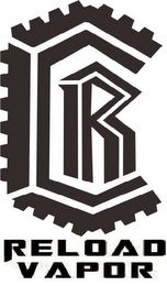 CR RELOAD VAPOR logo