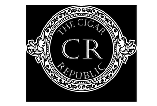 CR THE CIGAR REPUBLIC logo