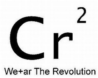 CR2 WE+AR THE REVOLUTION logo