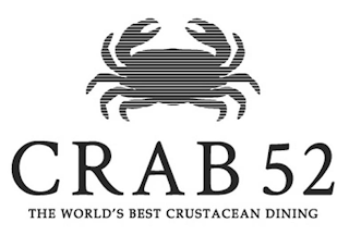 CRAB 52 THE WORLD'S BEST CRUSTACEAN DINING logo