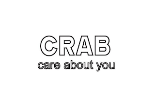 CRAB CARE ABOUT YOU logo