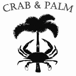 CRAB & PALM logo