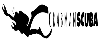 CRABMAN SCUBA logo