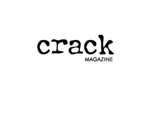 CRACK MAGAZINE logo