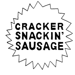 CRACKER SNACKIN' SAUSAGE logo