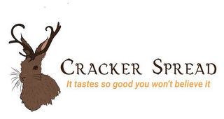 CRACKER SPREAD IT TASTES SO GOOD YOU WON'T BELEIVE IT logo
