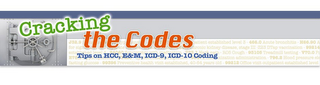 CRACKING THE CODES TIPS ON HCC, E&M, ICD-9, ICD-10 CODING logo