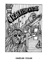CRACKLING CYCLONE logo