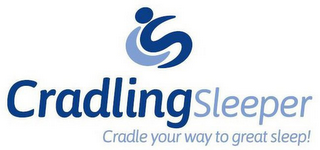 CRADLINGSLEEPER CRADLE YOUR WAY TO GREAT SLEEP! logo