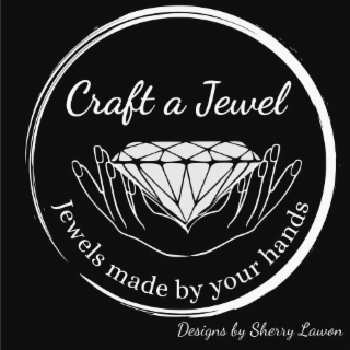 CRAFT A JEWEL JEWELS MADE BY YOUR HANDS DESIGNS BY SHERRY LAWON logo
