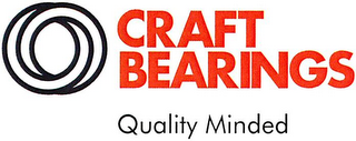 CRAFT BEARINGS QUALITY MINDED logo