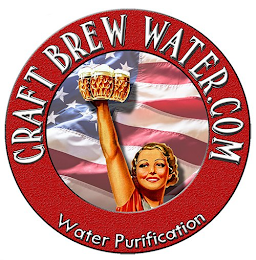 CRAFT BREW WATER.COM WATER PURIFICATION logo