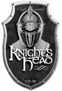 CRAFT BREWED KNIGHT'S HEAD 12 FL.OZ. logo