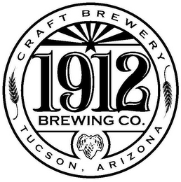 CRAFT BREWERY 1912 BREWING CO. TUCSON, ARIZONA logo