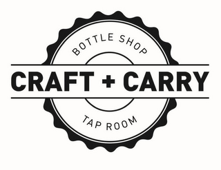 CRAFT + CARRY BOTTLE SHOP TAP ROOM logo