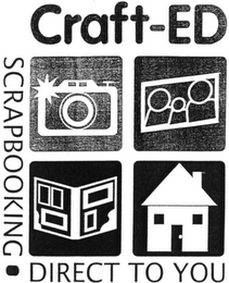CRAFT-ED SCRAPBOOKING DIRECT TO YOU logo