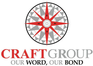 CRAFT GROUP OUR WORD, OUR BOND logo