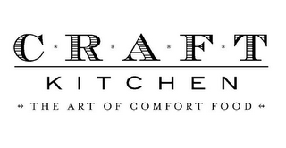 CRAFT KITCHEN THE ART OF COMFORT FOOD logo
