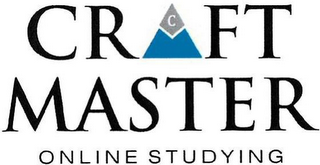 CRAFT MASTER ONLINE STUDYING logo