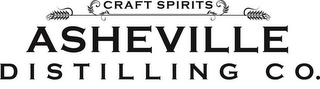 CRAFT SPIRITS ASHEVILLE DISTILLING CO. logo