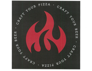 CRAFT YOUR PIZZA °  CRAFT YOUR BEER  ° CRAFT YOUR PIZZA  °  CRAFT YOUR BEER logo