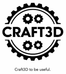 CRAFT3D CRAFT3D TO BE USEFUL. logo