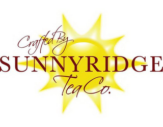 CRAFTED BY SUNNYRIDGE TEA CO. logo