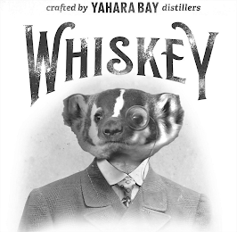 CRAFTED BY YAHARA BAY DISTILLERS WHISKEY logo