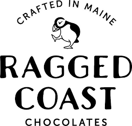 CRAFTED IN MAINE RAGGED COAST CHOCOLATES logo