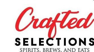 CRAFTED SELECTIONS SPIRITS, BREWS, AND EATS logo