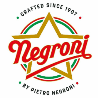 CRAFTED SINCE 1907 NEGRONI BY PIETRO NEGRONI logo