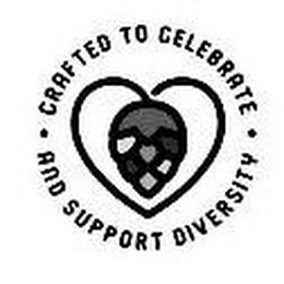 CRAFTED TO CELEBRATE AND SUPPORT DIVERSITY logo