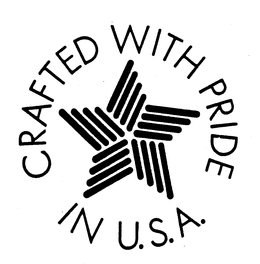 CRAFTED WITH PRIDE IN U.S.A. logo