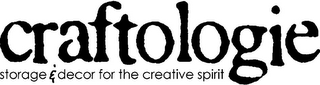 CRAFTOLOGIE STORAGE & DECOR FOR THE CREATIVE SPIRIT logo