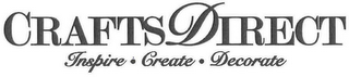CRAFTS DIRECT INSPIRE · CREATE · DECORATE logo